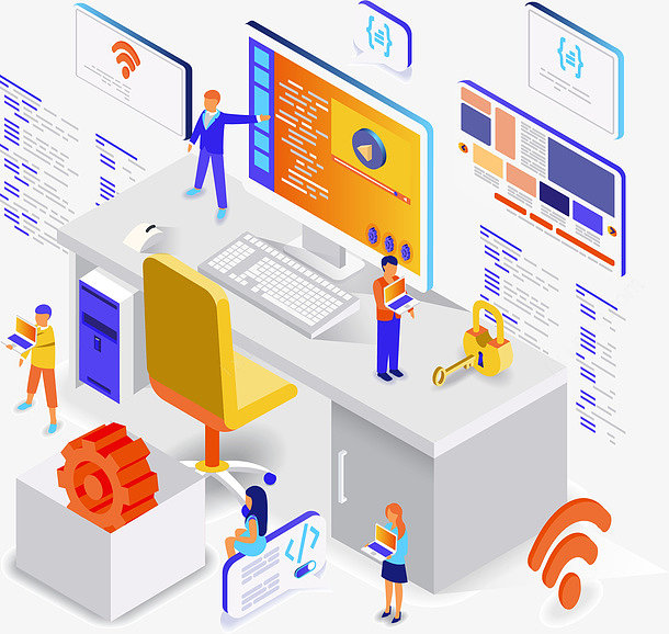 25D科技立體插畫 賦能現代設計與創意表達